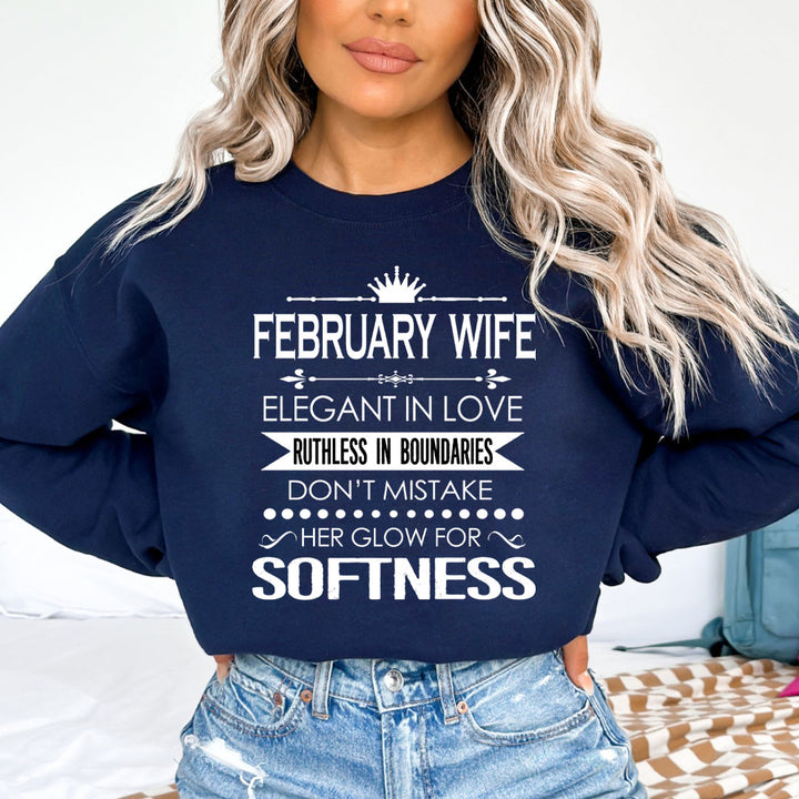 February Wife Ruthless In Boundaries - Sweatshirt & Hoodie
