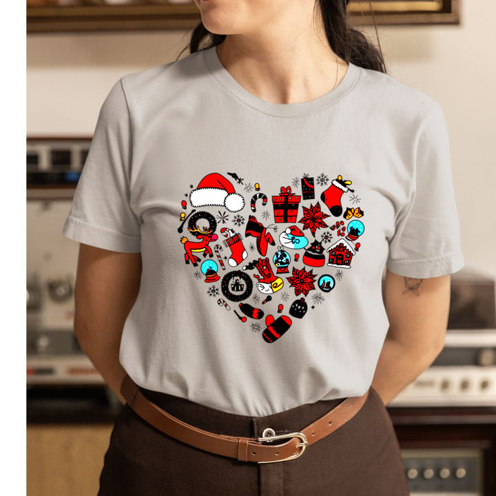 Christmas Heart - Unisex T-Shirt