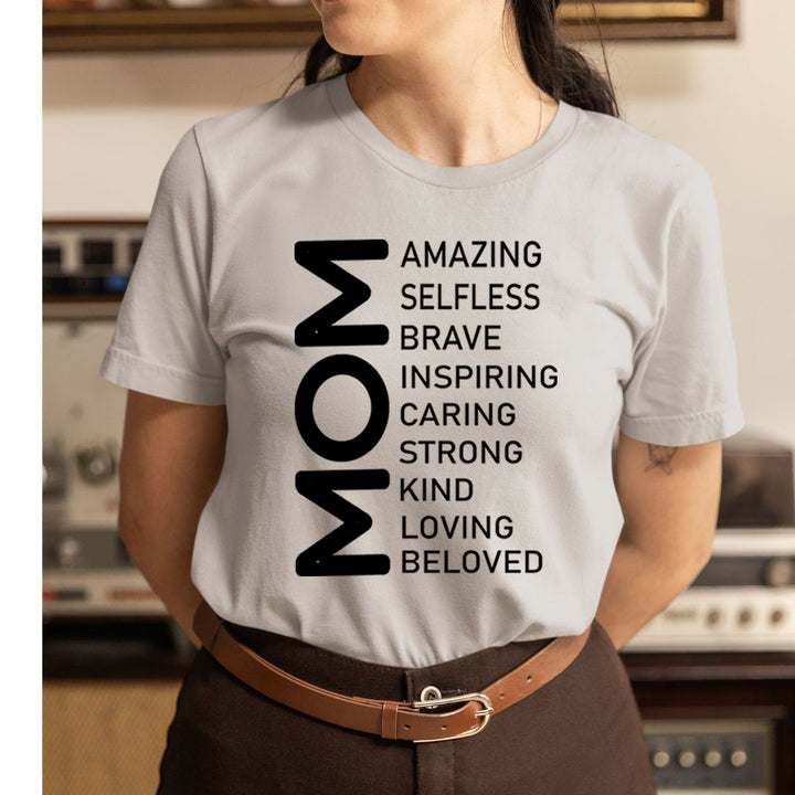 MOM Inspiring Loving  - Unisex T-Shirt
