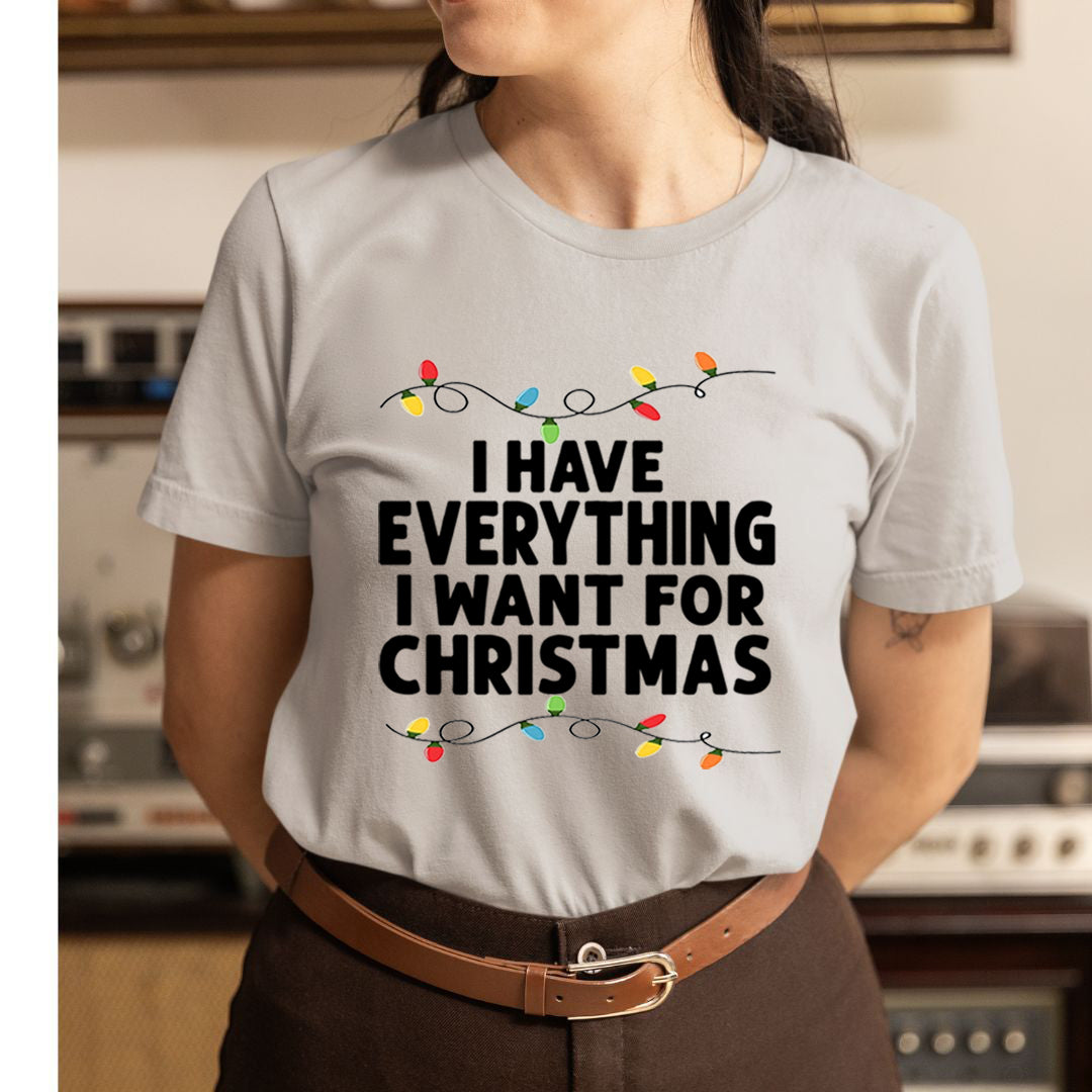 Want For christmas - Unisex T-Shirt