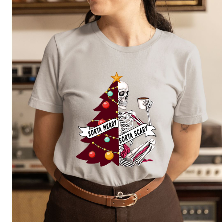 Sorta Merry Sorta Scary - Unisex T-Shirt