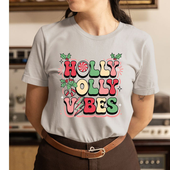 Holly Jolly Vibes new- Unisex T-Shirt