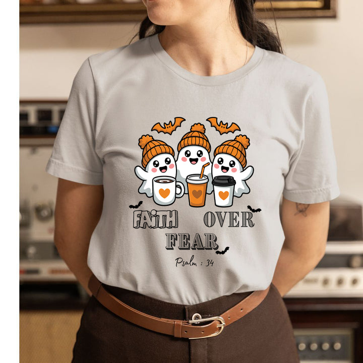 Faith Over Fear (Halloween) - Unisex T-Shirt