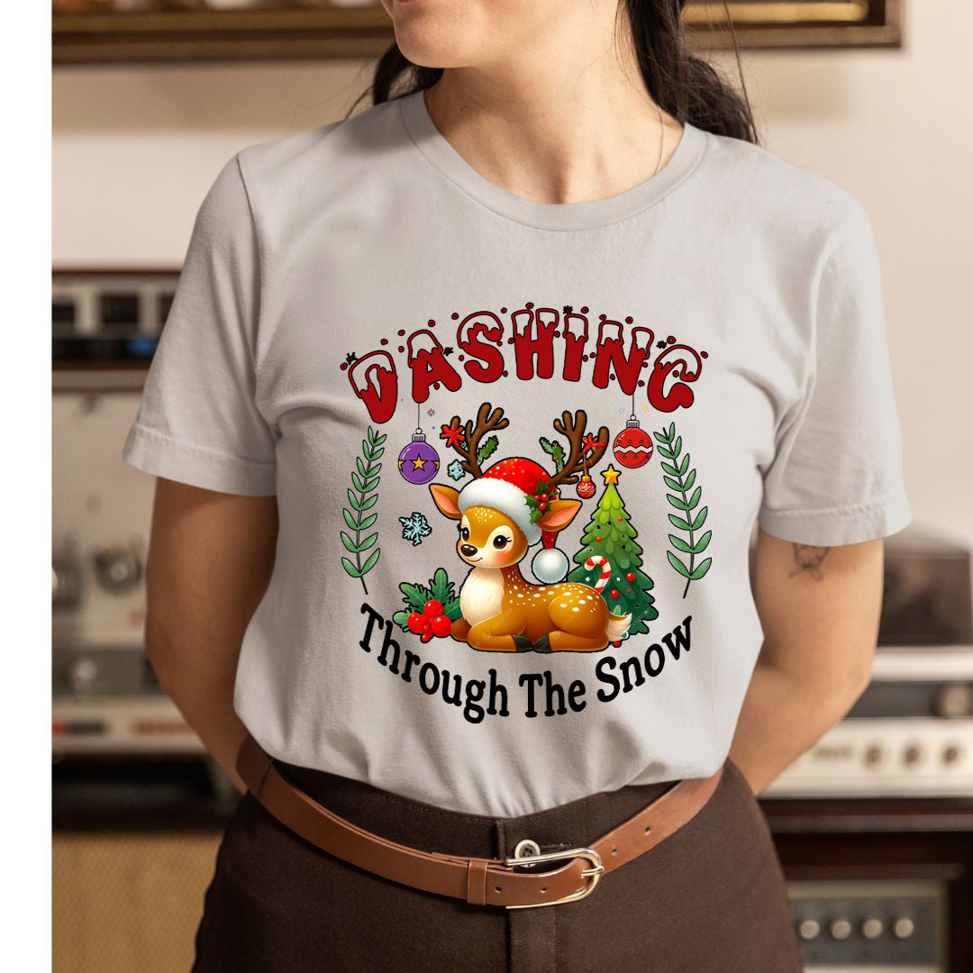 Dashing Through The Snow - Unisex T-Shirt