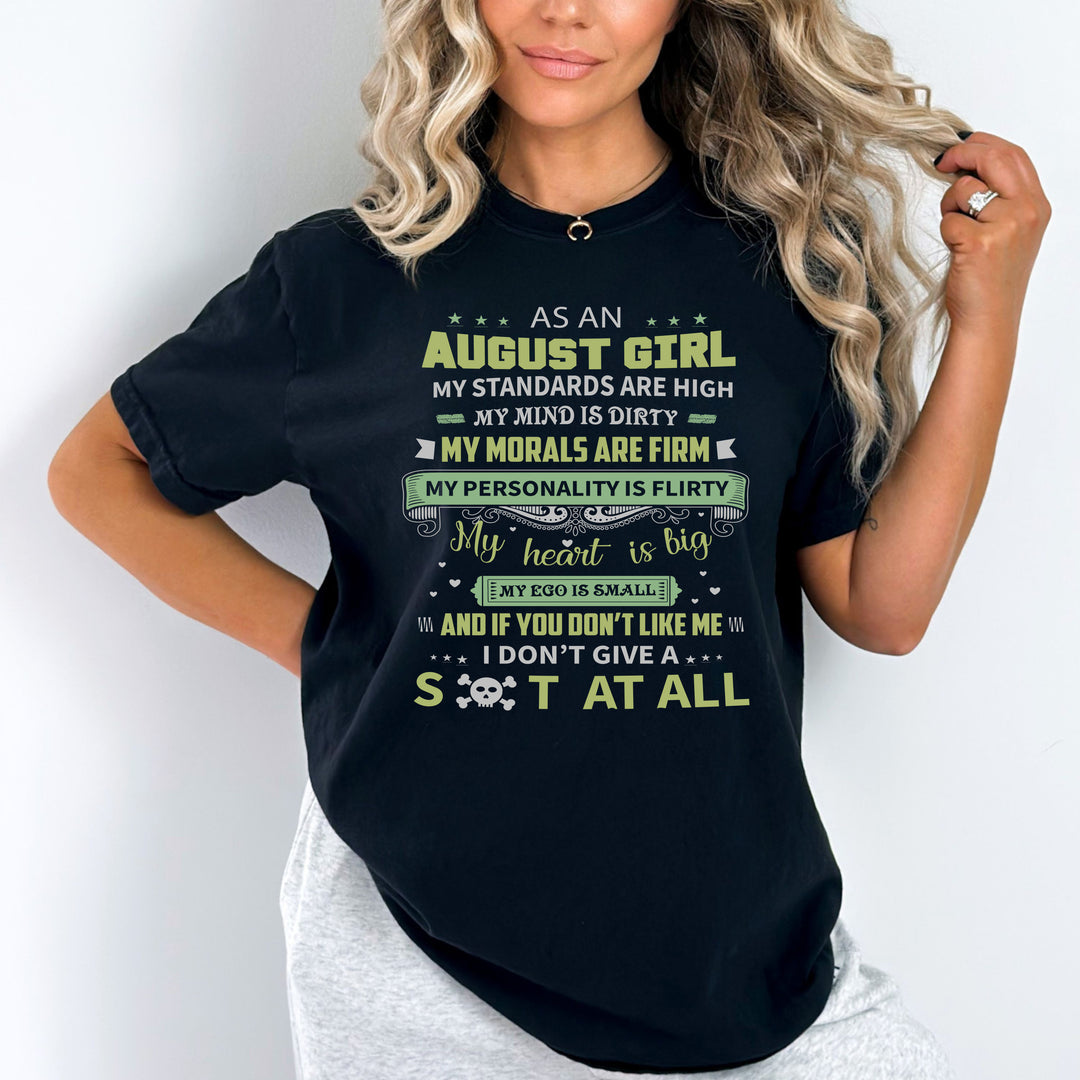 As An August Girl My Standards Are High, GET BIRTHDAY BASH