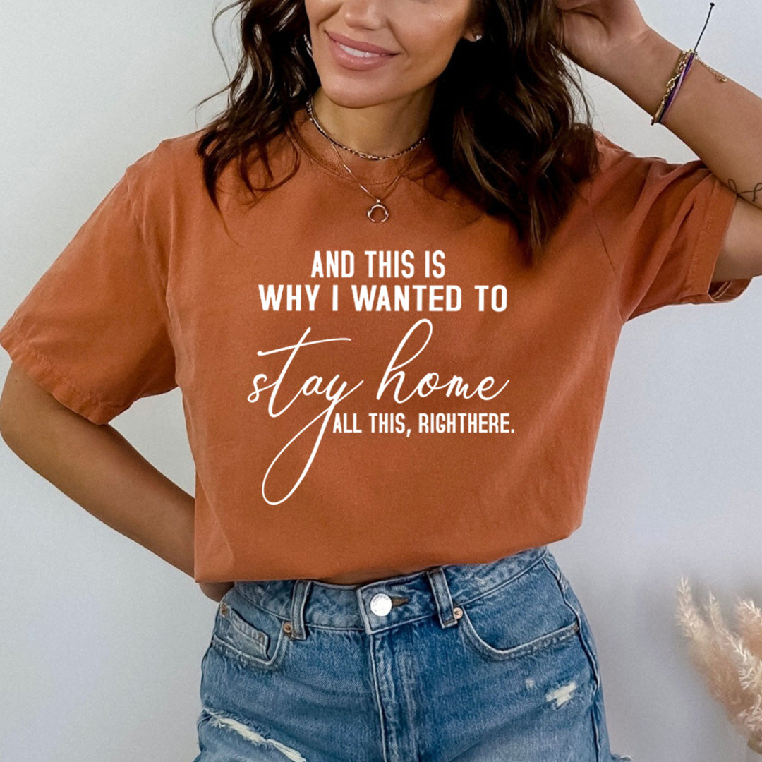 Stay Home - Bella Canvas