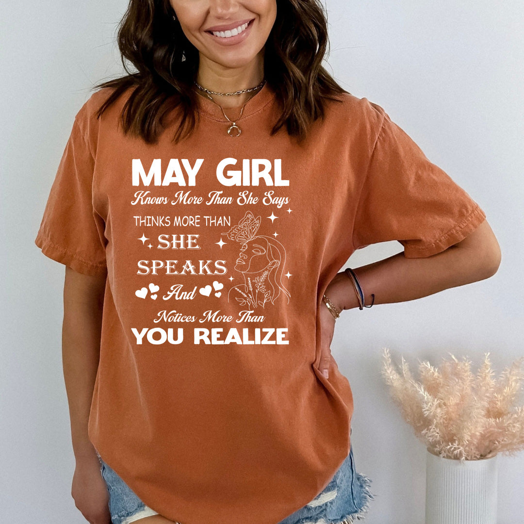 May Girl Notice More Than You Realize - Bella Canvas