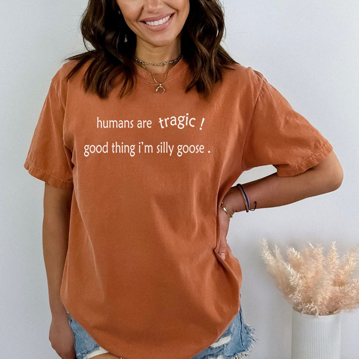 Humans Are Tragic - Bella Canvas