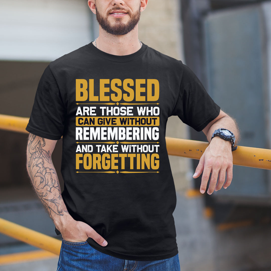 "BLESSED" MEN TEE