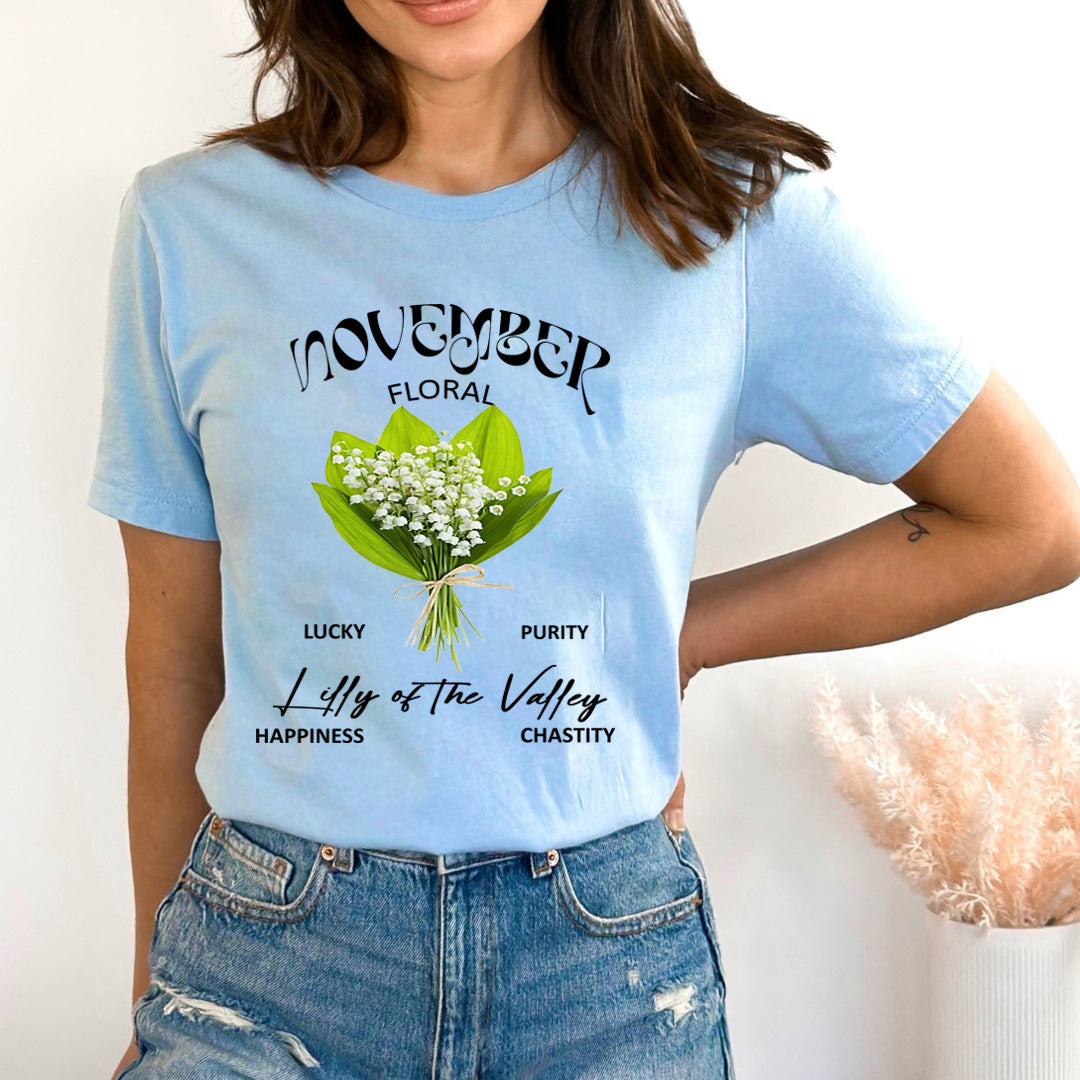 Lilly Of The Valley (November) - Bella Canvas