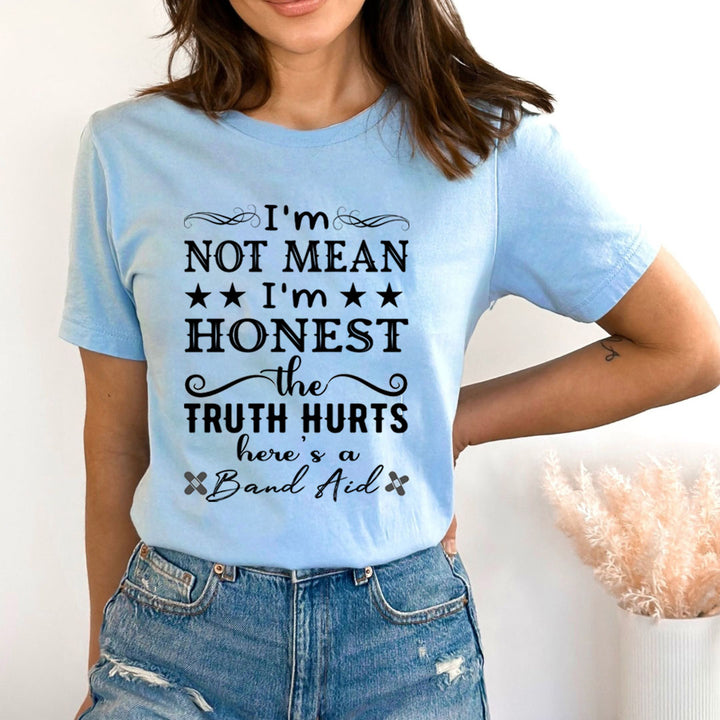 The Truth Hurts Here's a Band Aid - Bella Canvas