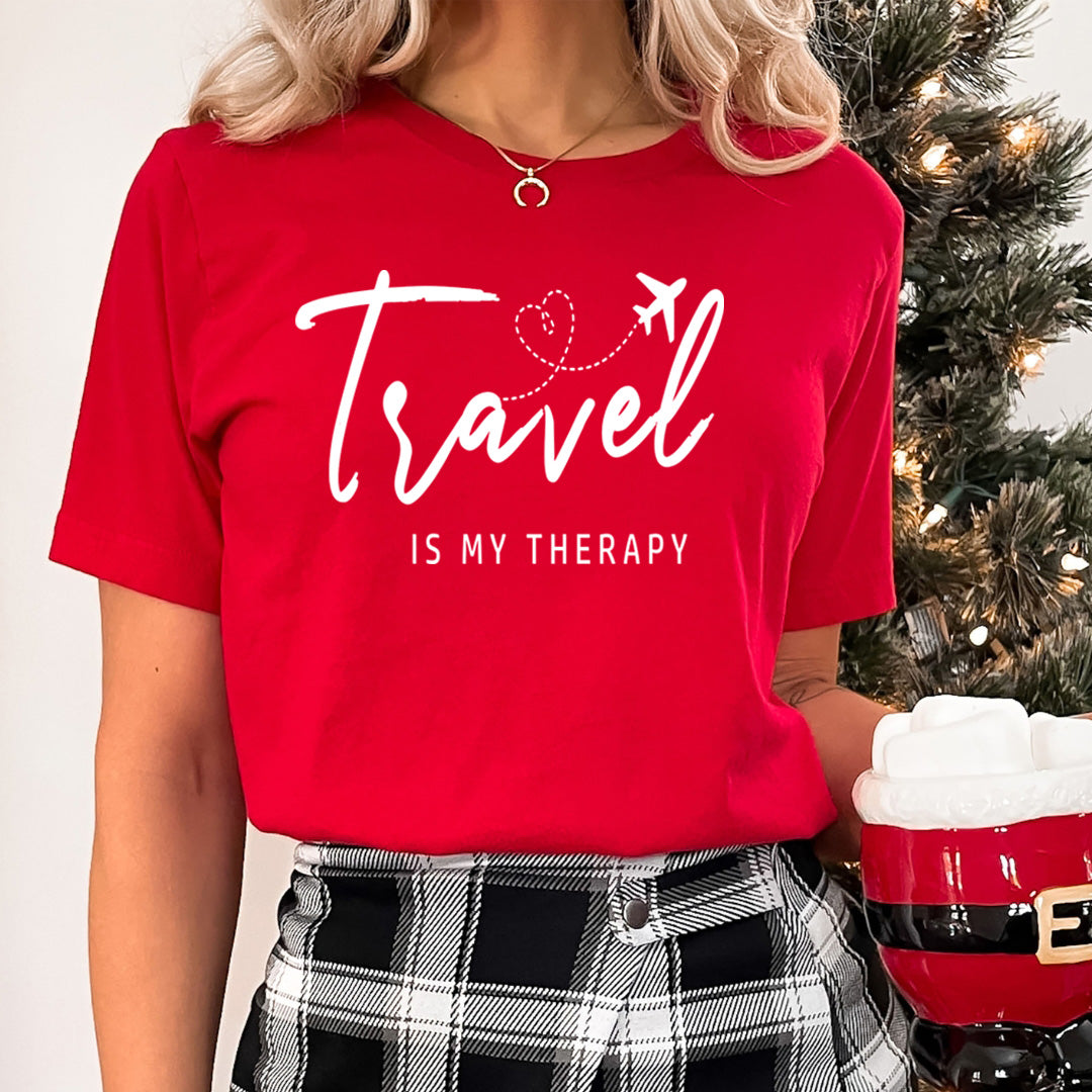 Travel is my Therapy - Unisex T-Shirt