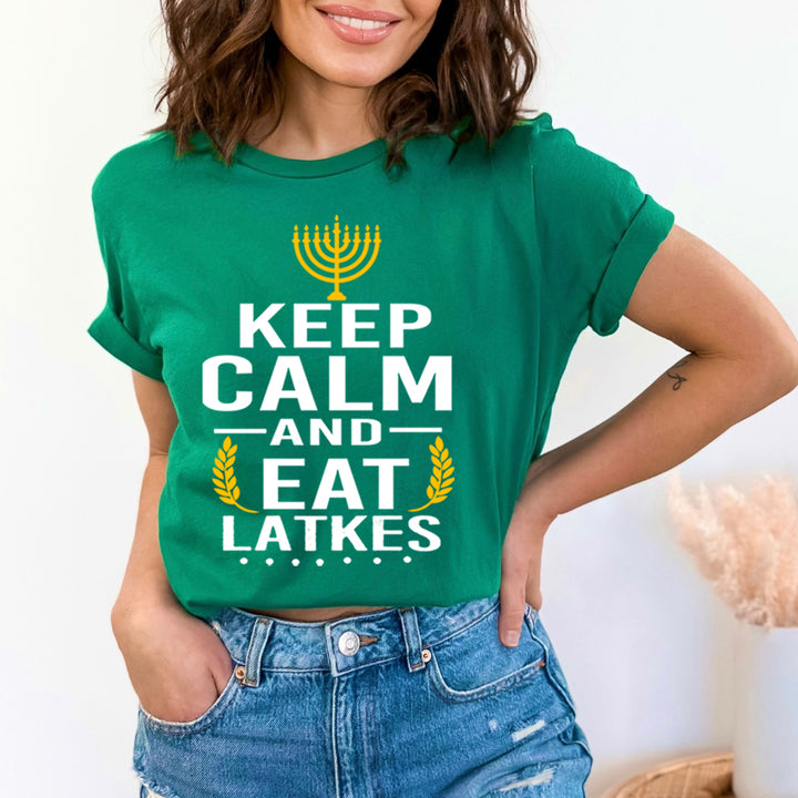 Keep Calm And Latkes - Unisex T-Shirt
