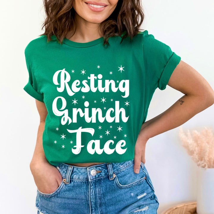 Resting Grinch Face - Unisex T-Shirt