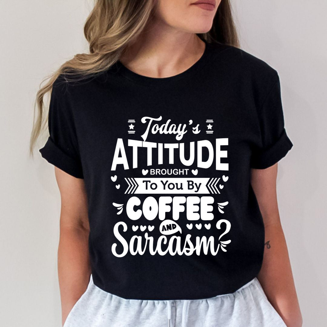 Coffee And Sarcasm - Unisex T-Shirt