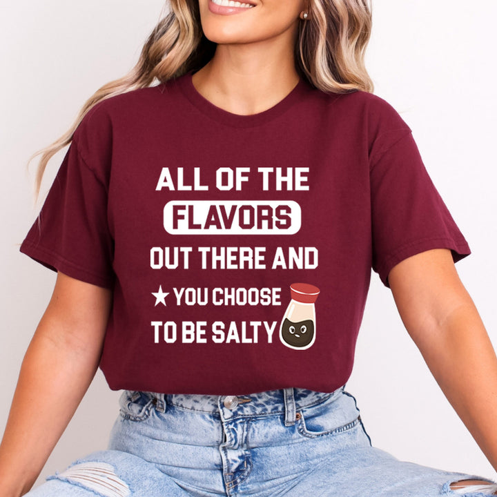 All Of The Flavors - Bella Canvas