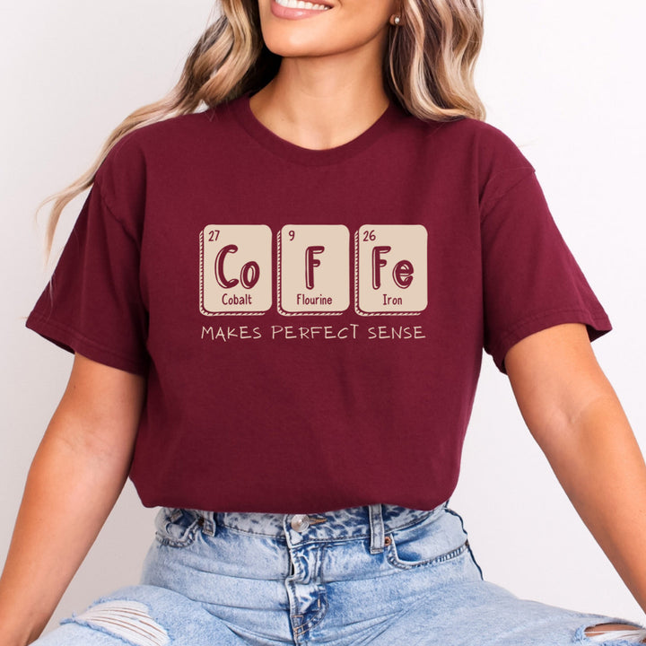 Coffe Makes Perfect Sense - Bella Canvas