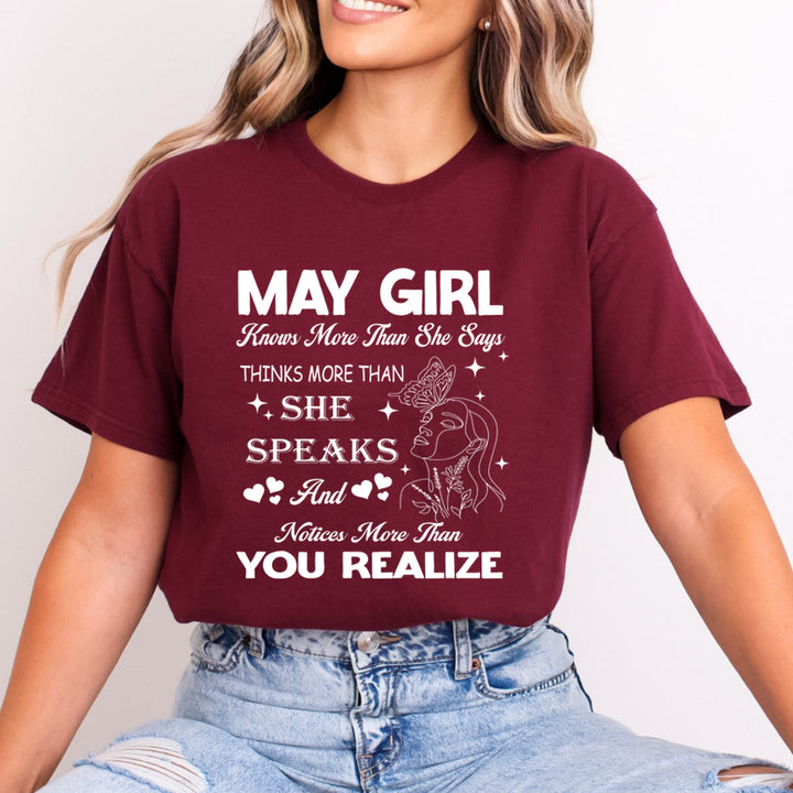 May Girl Notice More Than You Realize - Bella Canvas