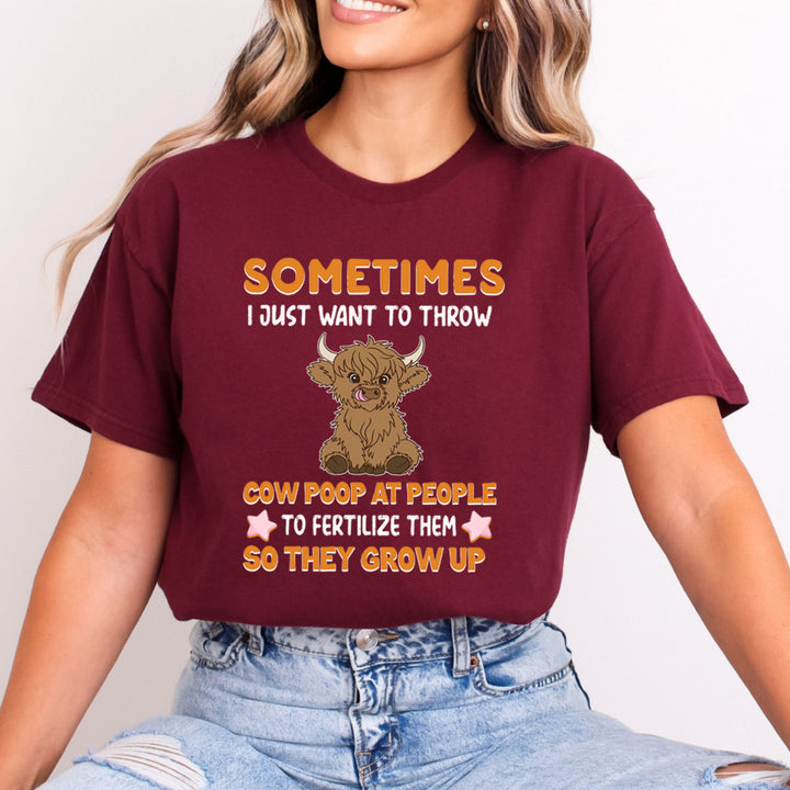 Sometimes I Just Want To Throw - Bella Canvas
