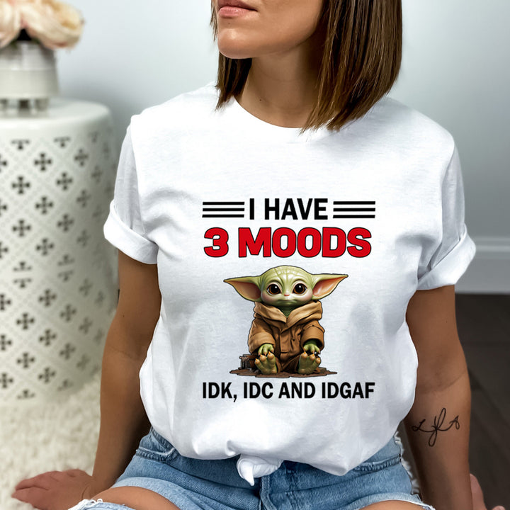 I Have 3 Moods - Bella Canvas