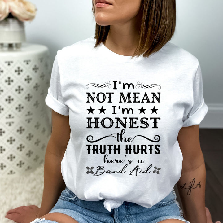 The Truth Hurts Here's a Band Aid - Bella Canvas