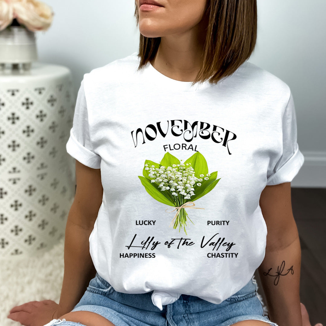 Lilly Of The Valley (November) - Bella Canvas