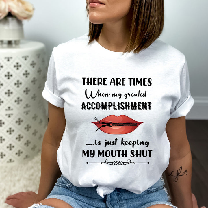 Keeping My Mouth Shut - Bella Canvas