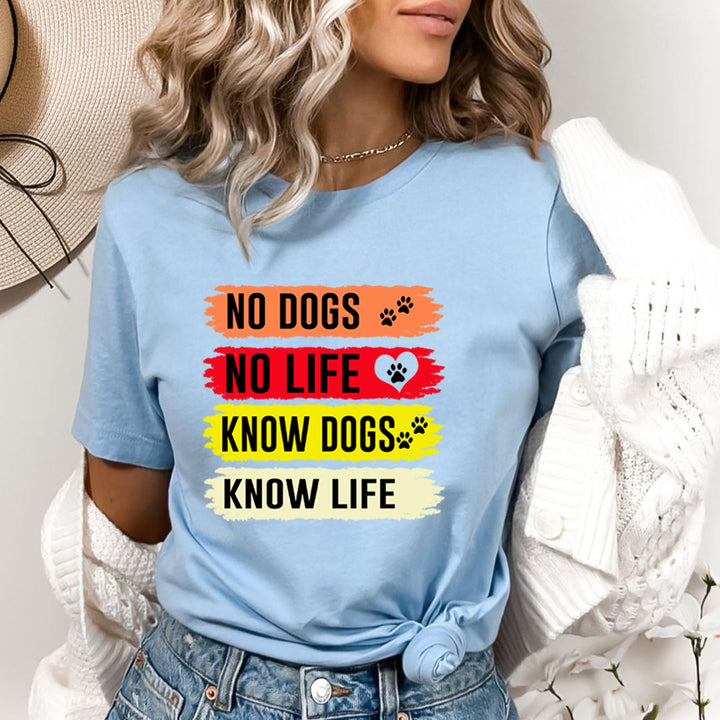 No Dogs No Life - Bella Canvas