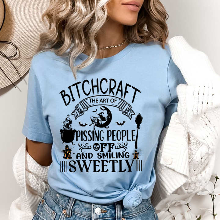 Bitchcraft The Art Of Pissing People - Bella Canvas