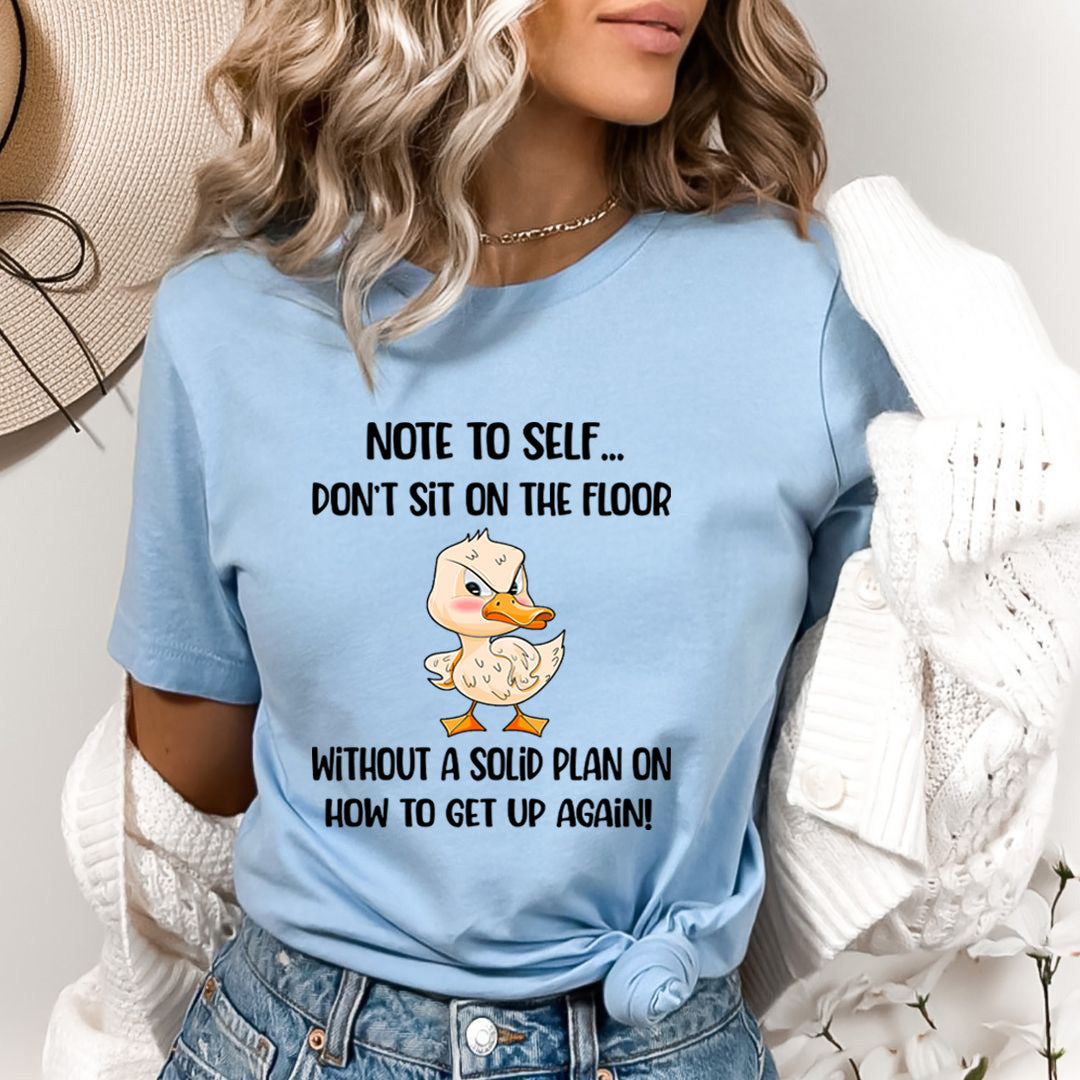 Don't Sit On The Floor - Bella Canvas