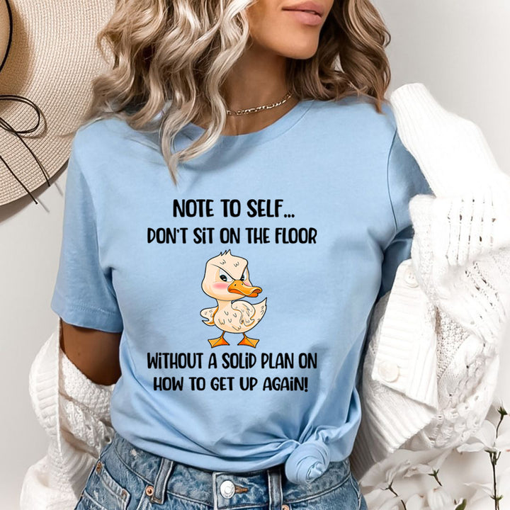 Don't Sit On The Floor - Bella Canvas