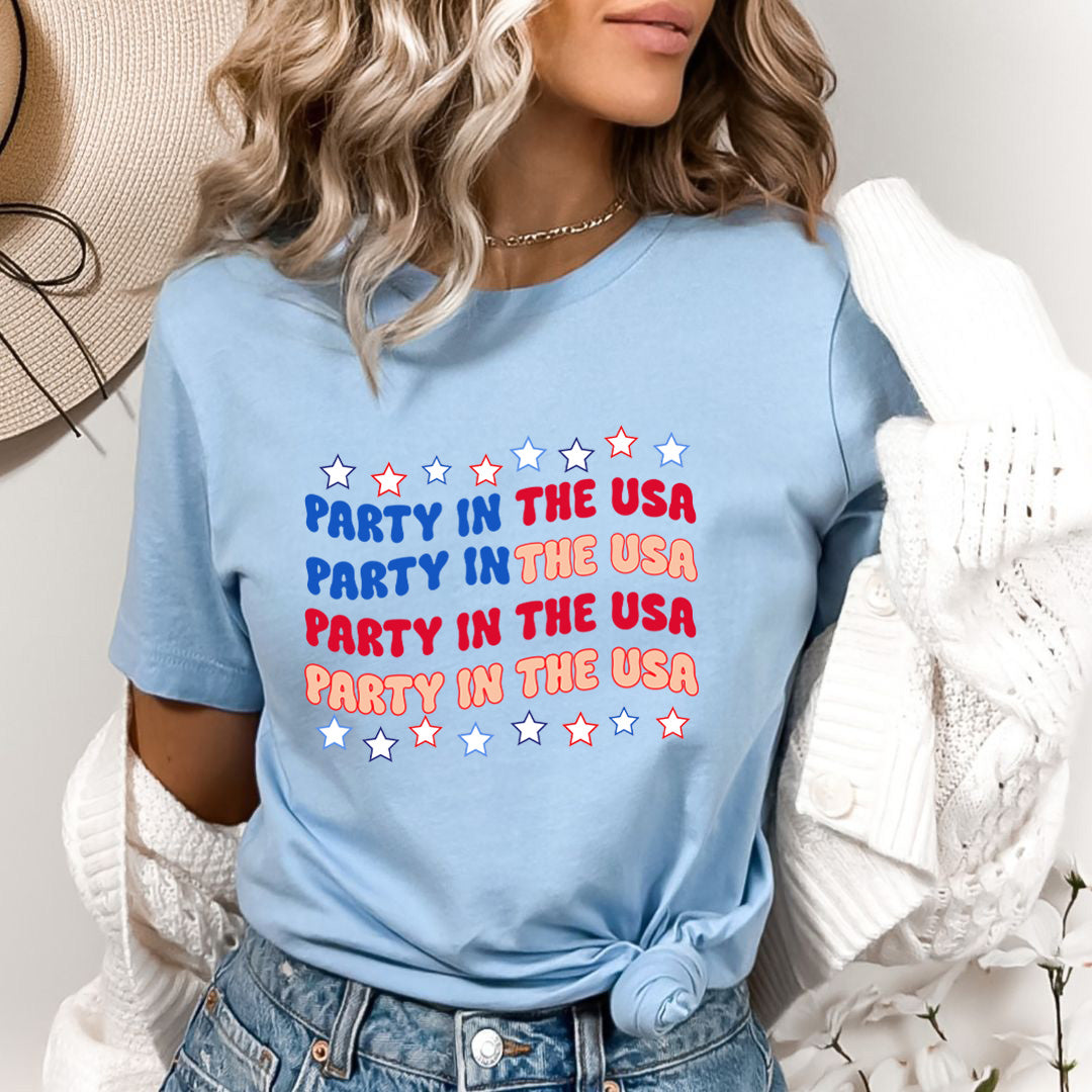 Party In The USA - Bella Canvas
