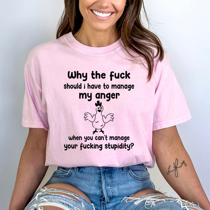 I Have To Manage My Anger - Bella Canvas