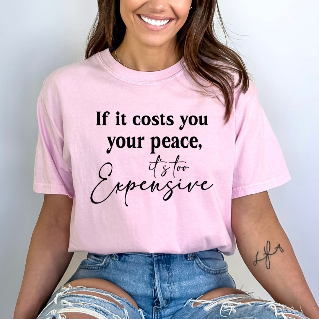 Your Peace It's Too Expensive - Bella Canvas