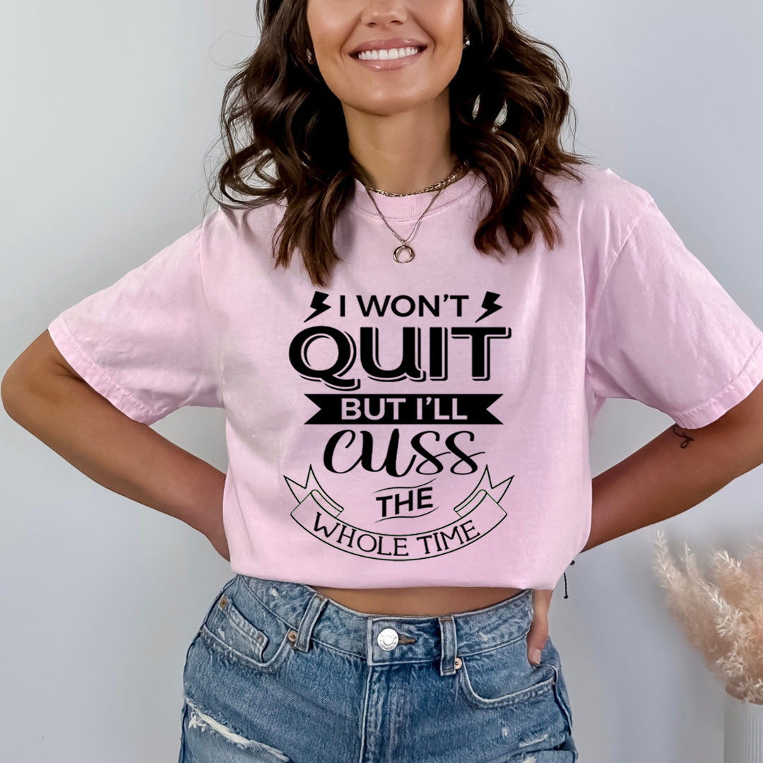 I Won't Quit - Bella Canvas