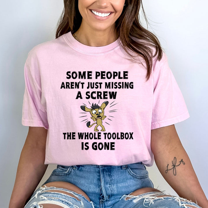 Some People Aren't Just Missing A Screw - Bella Canvas