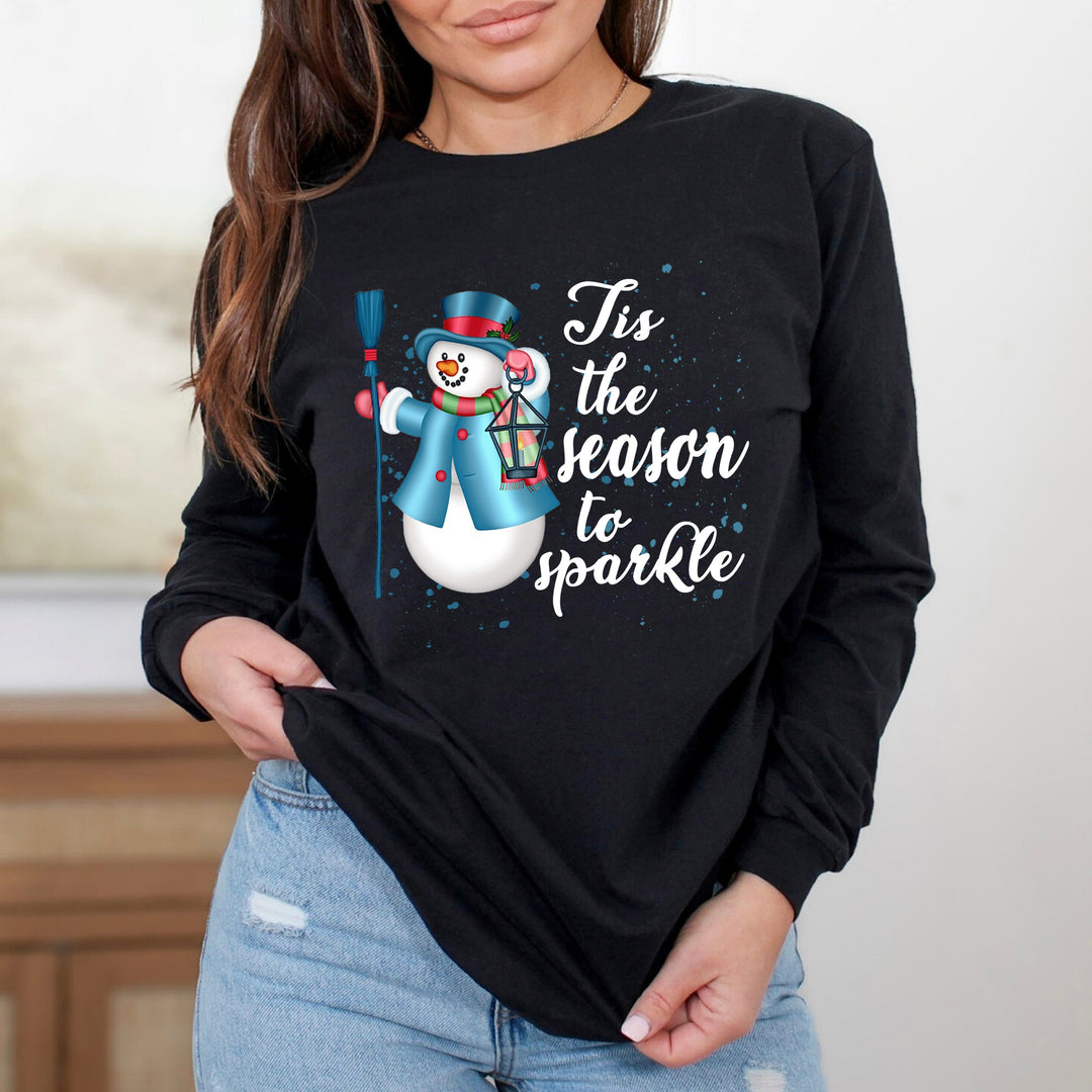 Tis The Season To Sparkle - Long-Sleeve Tee
