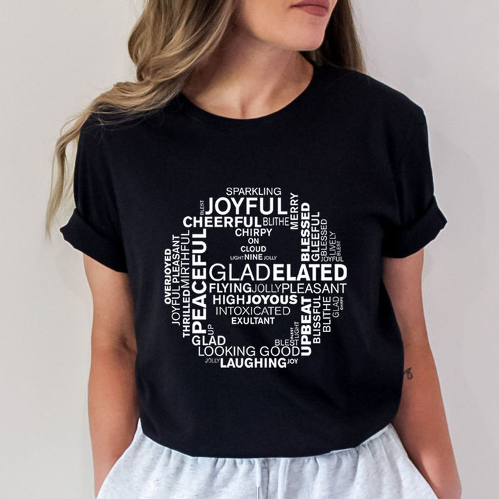Joyful Cheerful Peaceful - Unisex T-Shirt