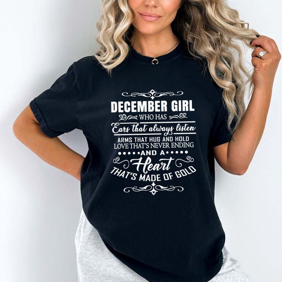 December Girl Who Has Heart That&
