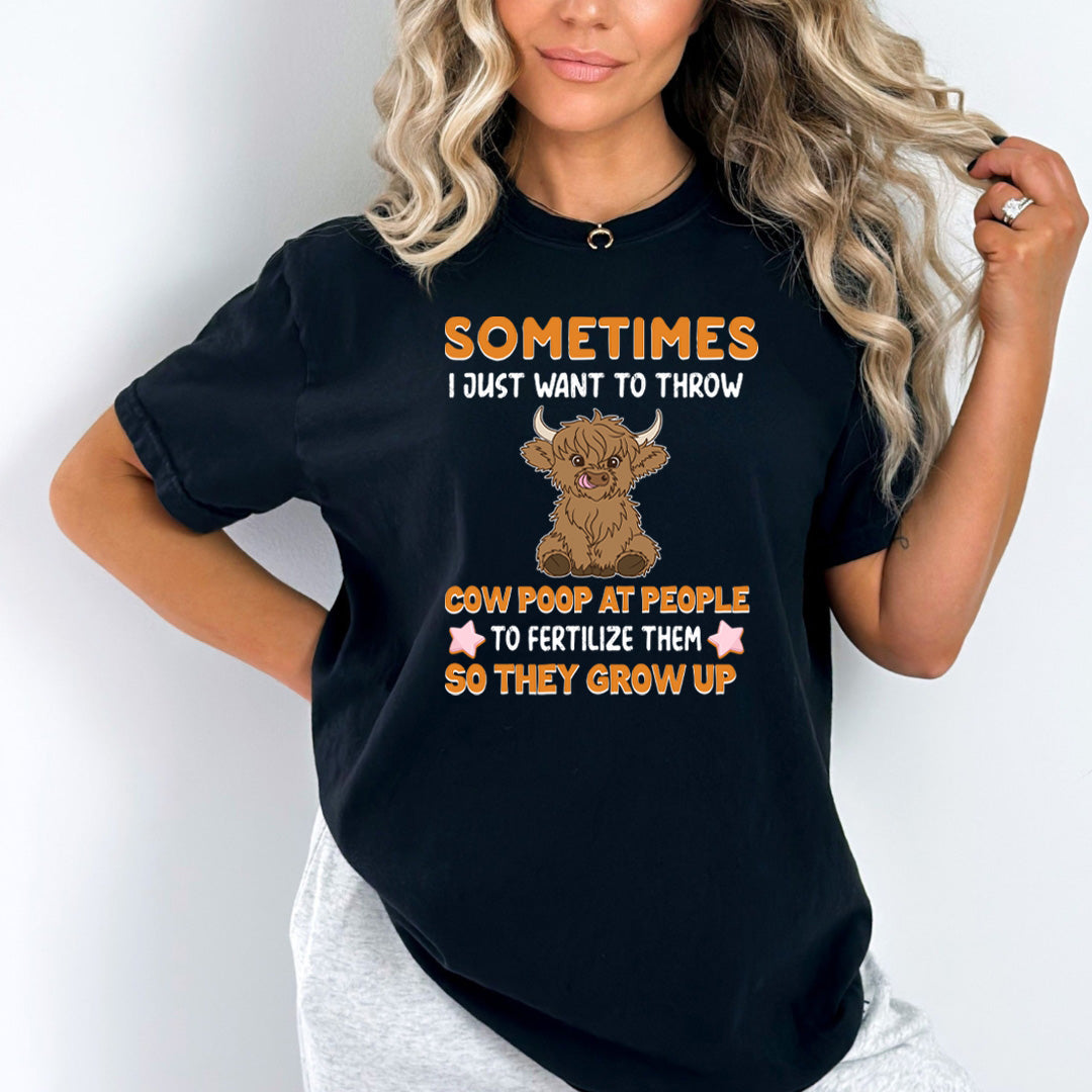 Sometimes I Just Want To Throw - Bella Canvas