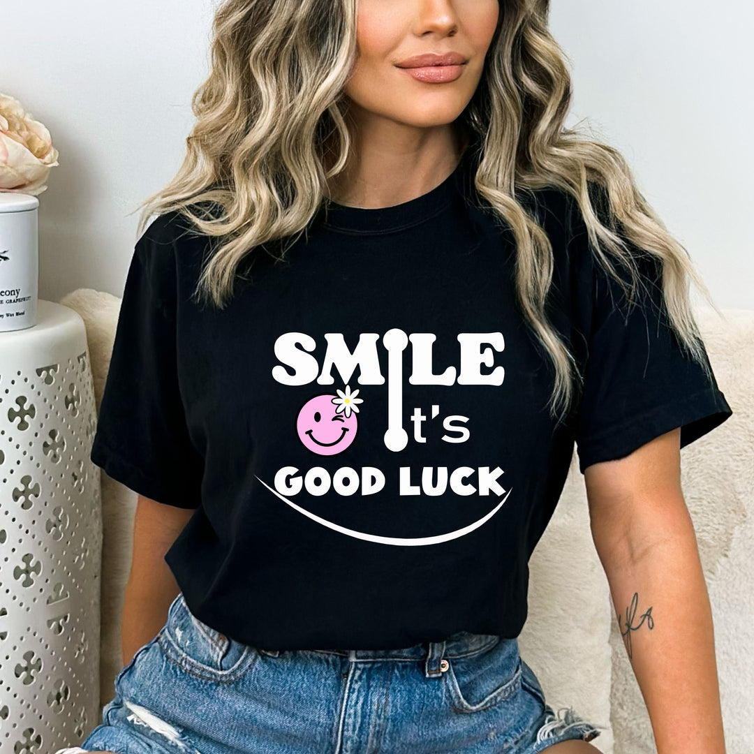 Smile It's Good Luck - Bella canvas