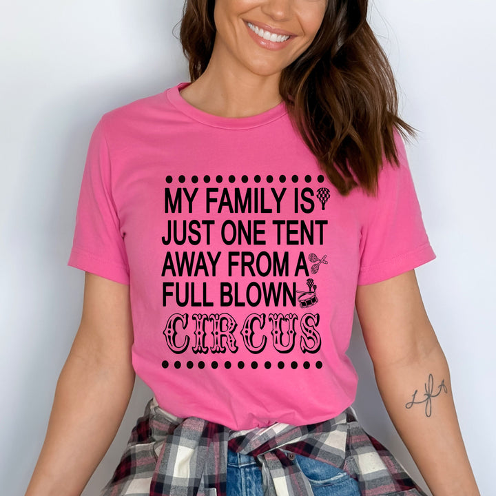 " My Family is just One Tent "