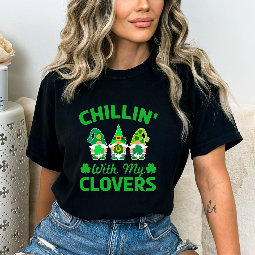 " Chillin with my clovers "