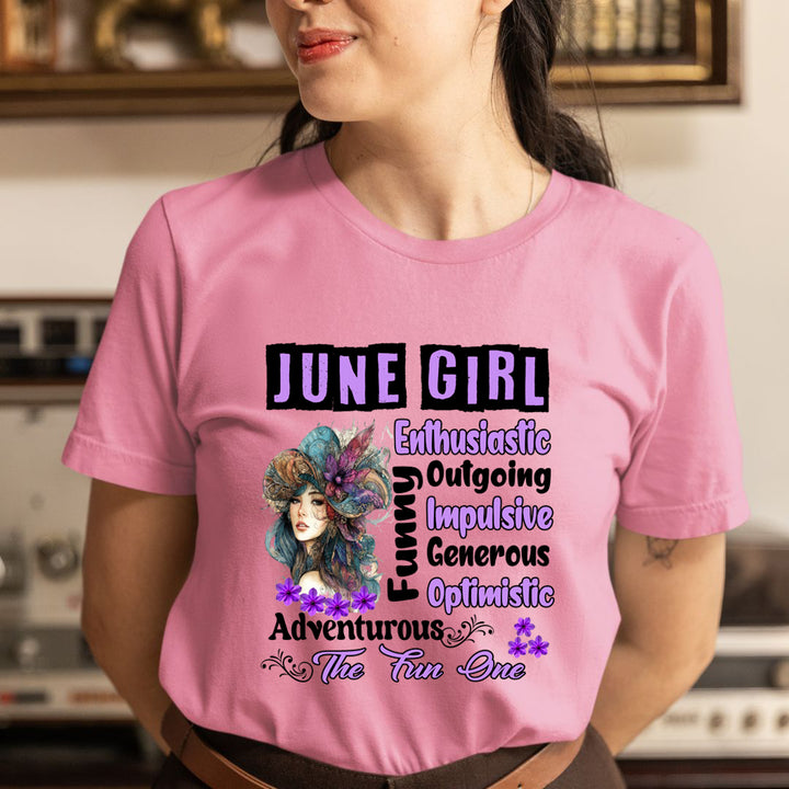June The Fun One - Unisex T-Shirt