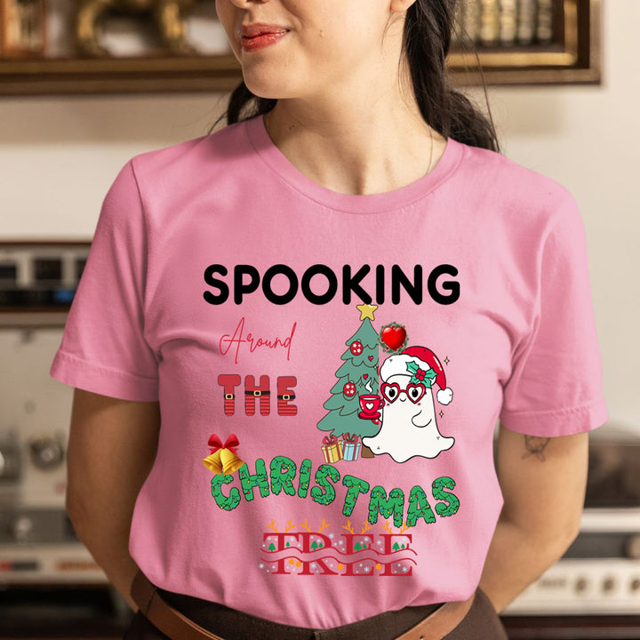 Spooking Around The Christmas - Unisex T-Shirt