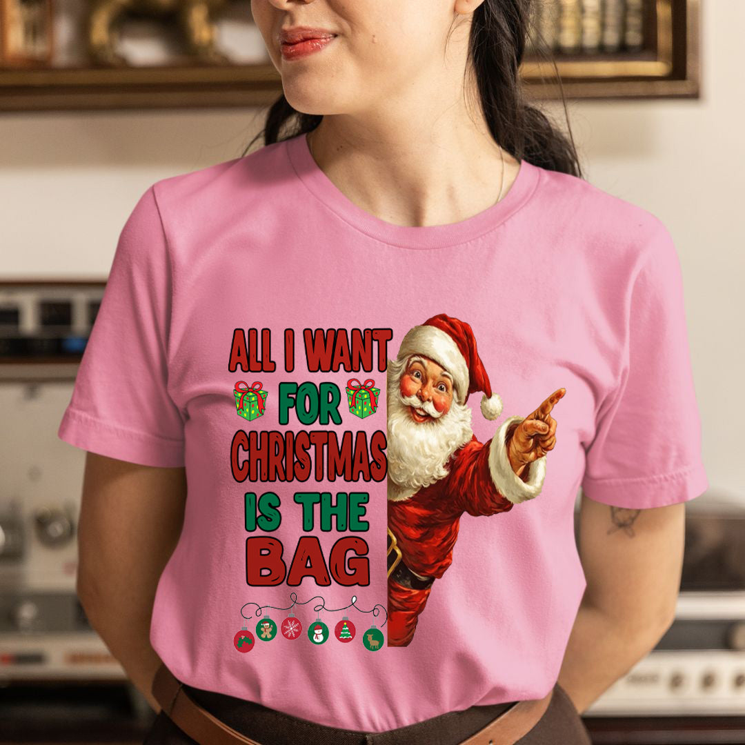 All I Want For Christmas Is The Bag - Unisex T-Shirt