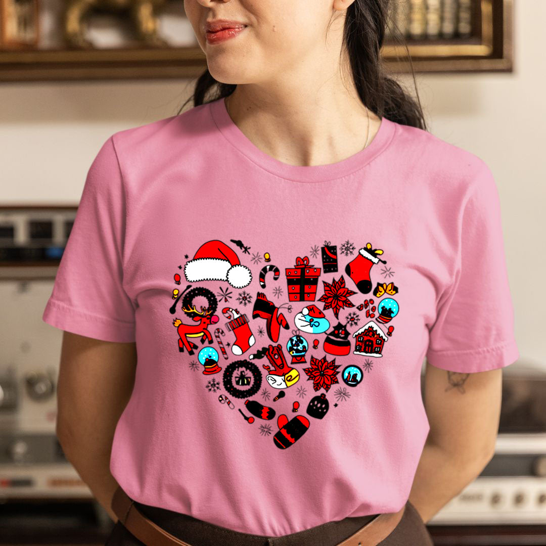 Christmas Heart - Unisex T-Shirt
