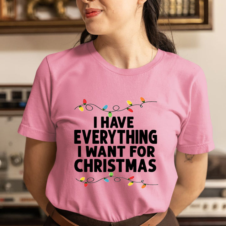 Want For christmas - Unisex T-Shirt