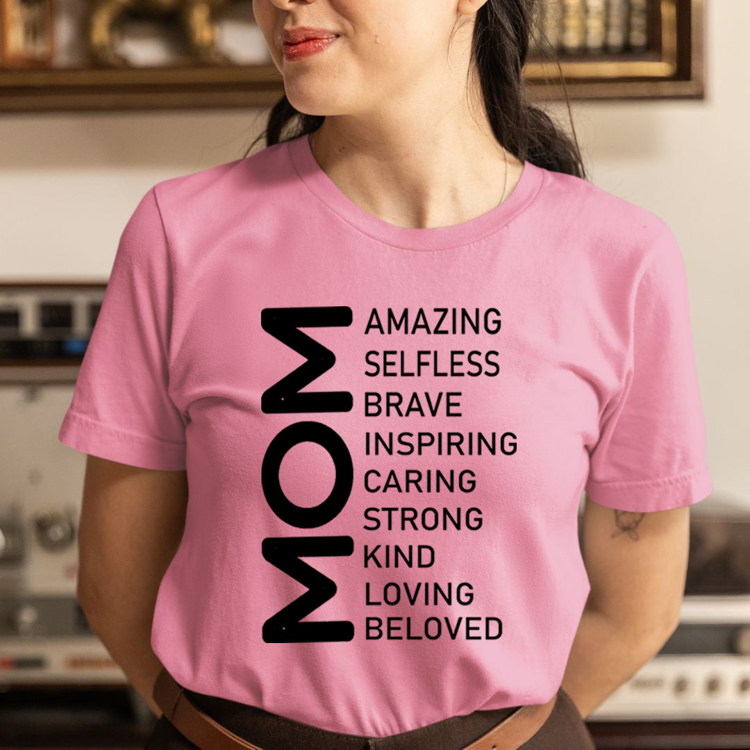 MOM Inspiring Loving  - Unisex T-Shirt