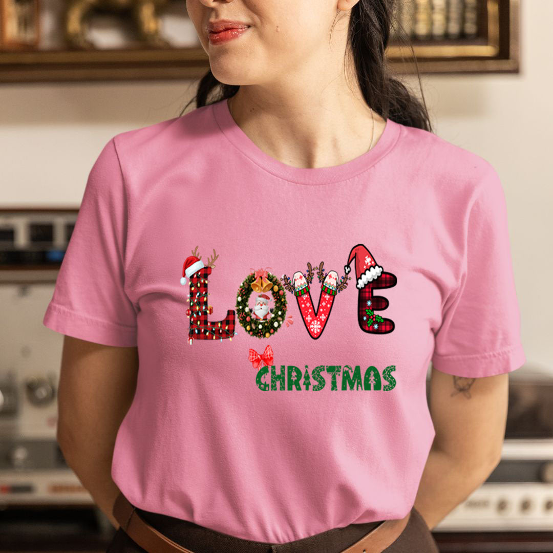 Love Christmas With Santa - Unisex T-Shirt